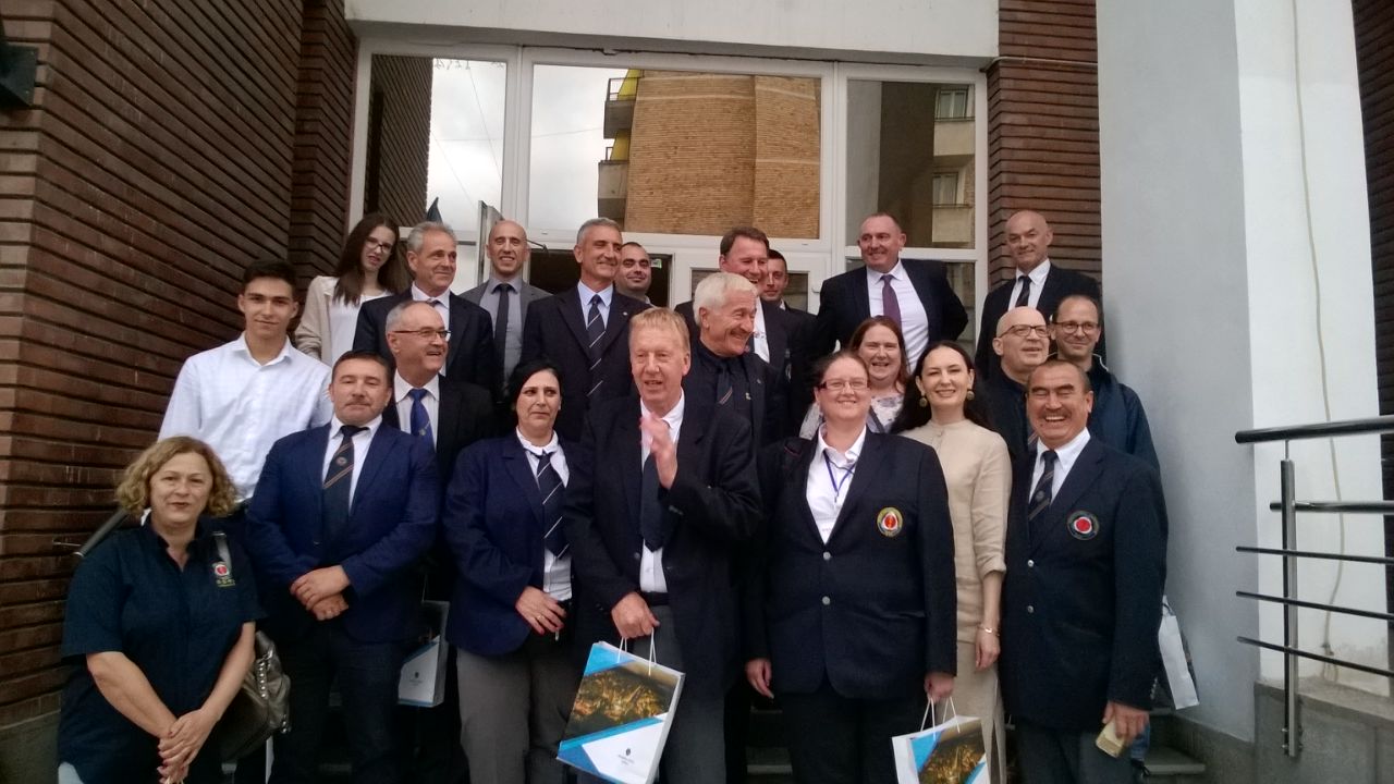 Reception of the WKC officials by the City Mayor of Resita