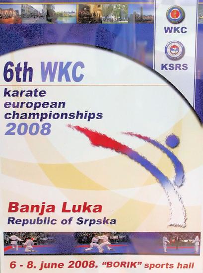 6th WKC European Championships — Banja Luka 2008
